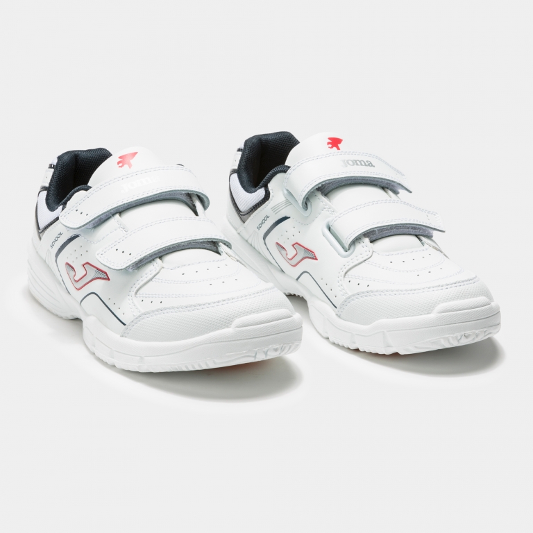 Zapatillas deportivas para niño plana JOMA wharw2203v en blanco